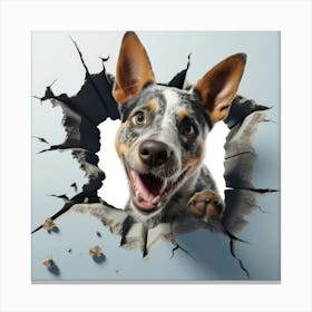 Australian Cattle Dog 3 Canvas Print