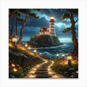 Lighthouse 2 Canvas Print