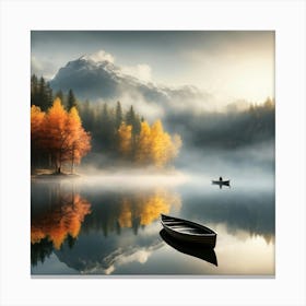 Autumn In The Mountains Canvas Print