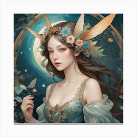 Fairy Girl 6 Canvas Print