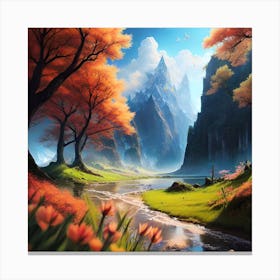 Fantasy Landscape 3 Canvas Print