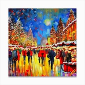 Christmas in Slovenia Canvas Print