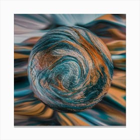 Abstract Sphere Canvas Print