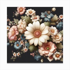 Floral Bouquet Canvas Print