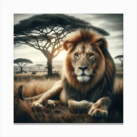 Lion King Canvas Print