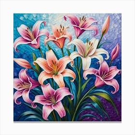 Lily Painting 4 Canvas Print