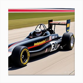 F1 dragsters Canvas Print