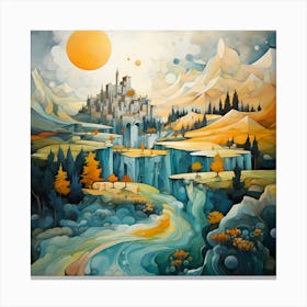 Beyond Borders Canvas Print