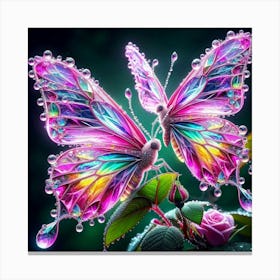 Butterfly Painting Canvas Print