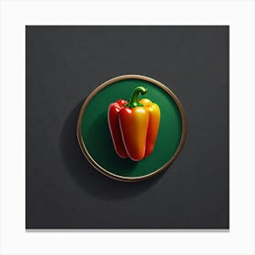 Red Pepper 14 Canvas Print