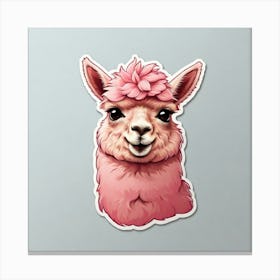 Llama Canvas Print