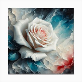 White Rose Canvas Print