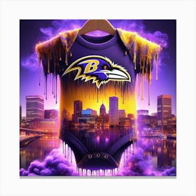 Baltimore Ravens 3 Canvas Print