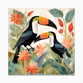Bird In Nature Toucan 1 Canvas Print