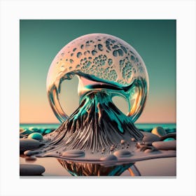 Sphere Of Water Canvas Print