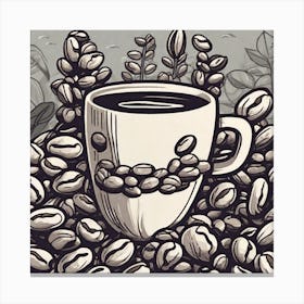 Coffee Beans 175 Canvas Print