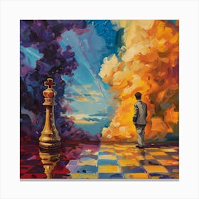 Chess Piece Canvas Print