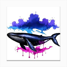 Humpback Whale Canvas Print