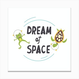 Dream Of Space Canvas Print