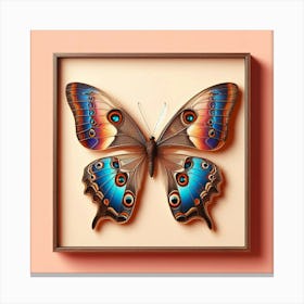 Preserved Butterfly Art 2 Canvas Print