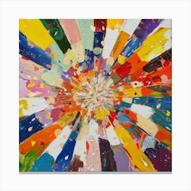 Sunburst 13 Canvas Print