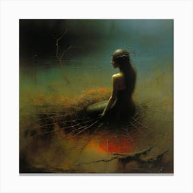 'The Mermaid' Canvas Print