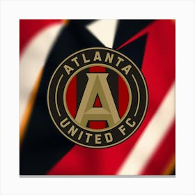 Atlanta United FC Logo Wall Art 23 Canvas Print