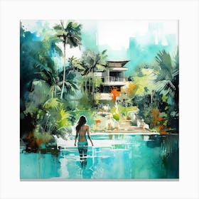 Asian Paradise Canvas Print