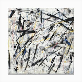 Abstract Design Featuring Hand Drawn Arrows And Markings Chaotic Arrangement Emphasis On Direction 2 1 Canvas Print