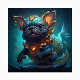 Griffin Of Legends Canvas Print