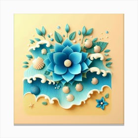 Paper Art Canvas Print