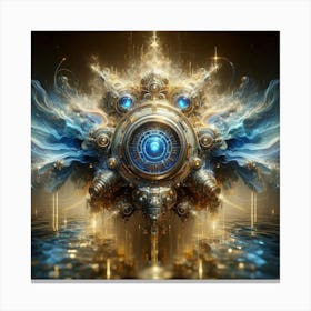 Cyborg Canvas Print