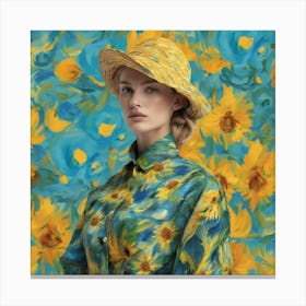 Sunflowers By Van Gogh 2 Canvas Print