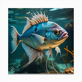 Fish In The Sea Canvas Print