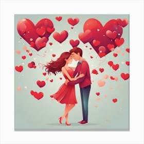 Valentine'S Day 6 Canvas Print