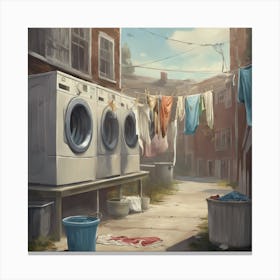 Laundry Room 19 Canvas Print