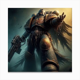 Space Marine 4 Canvas Print