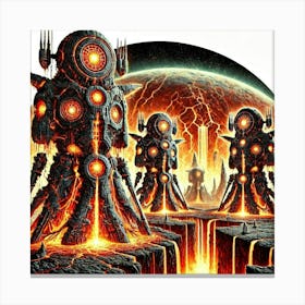 Mantle Guardians Canvas Print