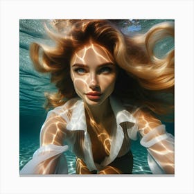 Underwater Beauty 2 Canvas Print