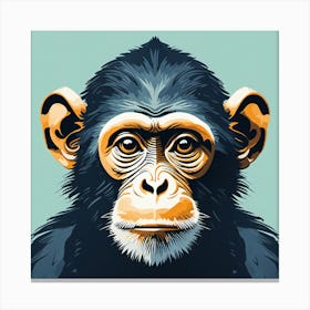 Chimpanzee Canvas Print