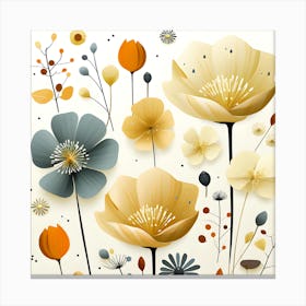 Botanical Symphony Canvas Print