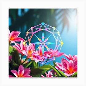 Flora And Fauna 1 Canvas Print