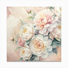 Peonies 42 Canvas Print