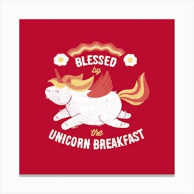 Bacon Breakfast Canvas Print