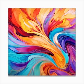 Abstract Abstract Painting 12 Canvas Print