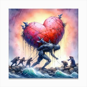 Heart Of The Ocean 3 Canvas Print