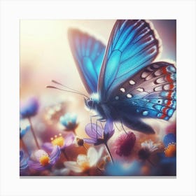 Beautiful Butterfly Art 3 Canvas Print