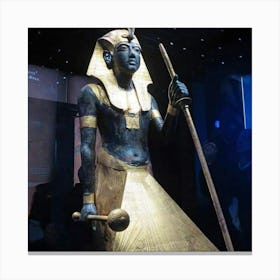 Egyptian Statue 12 Canvas Print