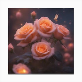 Fairy Roses Canvas Print