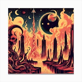 Infernal Contraptions Canvas Print